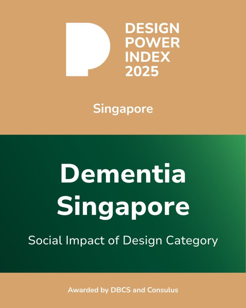 Dementia Singapore admitted into the 2025 Design Power Index
