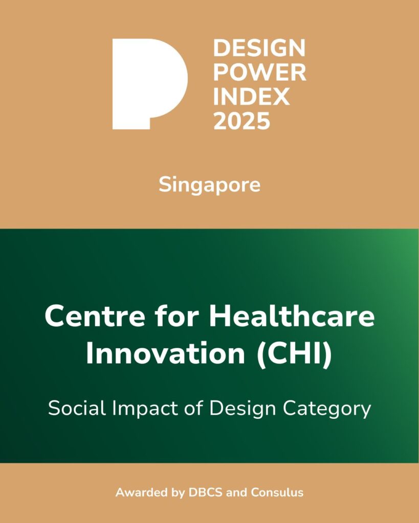 The Centre for Healthcare Innovation (CHI) admitted into the 2025 Design Power Index