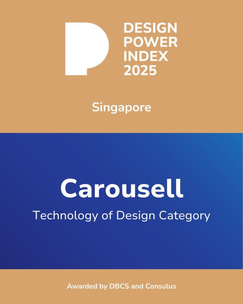Carousell admitted into the 2025 Design Power Index