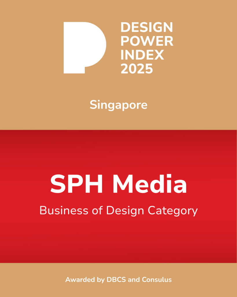 SPH Media admitted into the 2025 Design Power Index