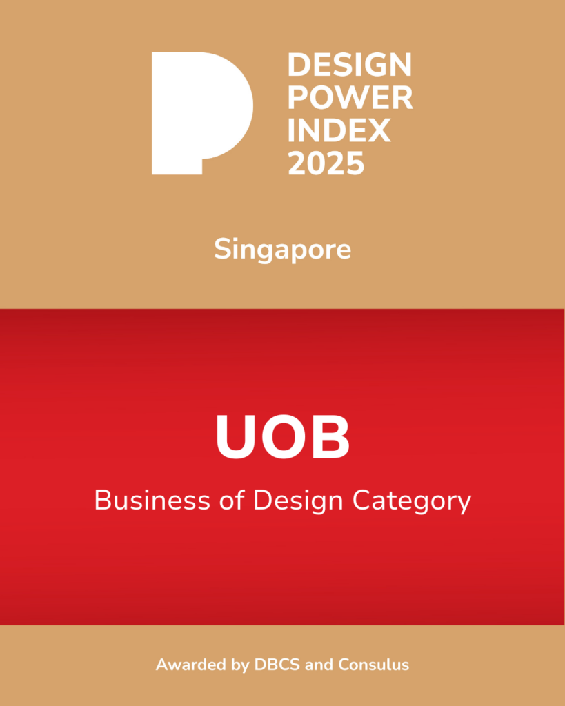 UOB admitted into the 2025 Design Power Index