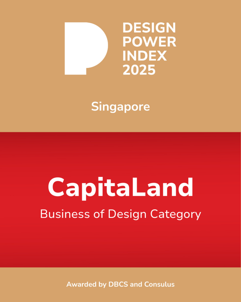 CapitaLand admitted into the 2025 Design Power Index
