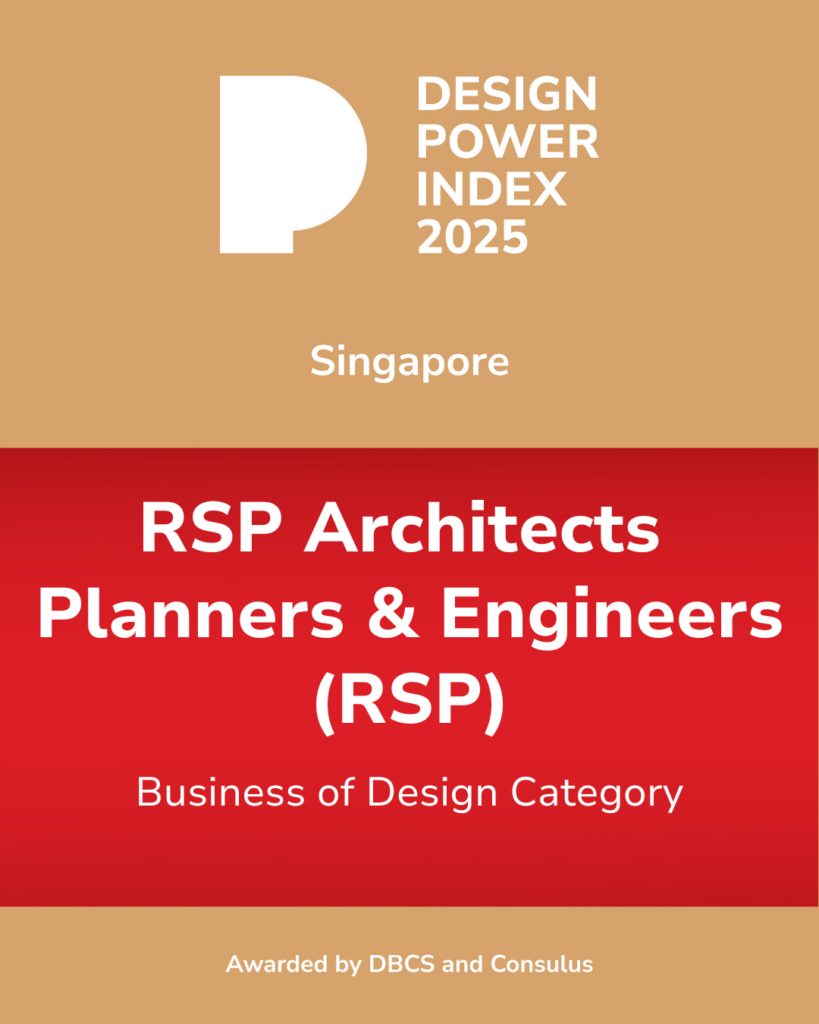 RSP Architects Planners & Engineers (RSP) admitted into the 2025 Design Power Index