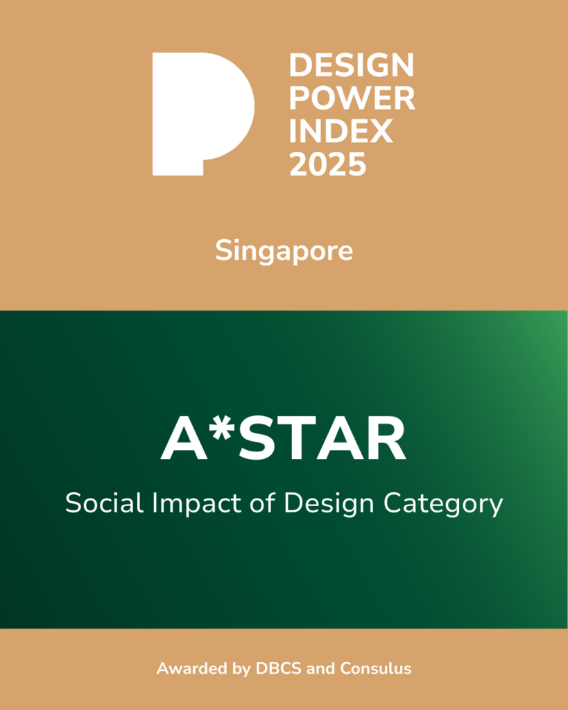 A*STAR admitted into the 2025 Design Power Index